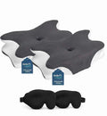 Dual Combo (02 Pillows + 02 Free Eye Mask)